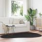 Preview: ARDEBO.de - Teppiche Schwarz Polypropylen 140 x 200 cm Bereichsteppiche