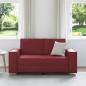 Preview: Loveseat Sofa in Weinrot, 120 cm, aus Kunstleder