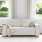 Preview: Loveseat Sofa Weiß 140 cm Kunstleder