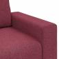 Preview: Sessel in Weinrot, 59 cm, aus Stoff