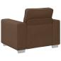 Preview: Sessel Braun 59 cm aus Stoff