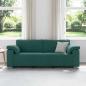 Preview: 3-Sitzer Sofa Dunkelgrün 178 cm Stoff