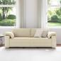 Preview: 3-Sitzer Sofa in Creme, 178 cm, Stoff