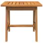 Preview: Beistelltisch 45x45x40 cm Massivholz Akazie