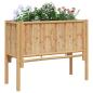 Preview: Garten Hochbeet 90x35x70 cm Bambus