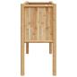 Preview: Garten Hochbeet 110x35x70 cm Bambus