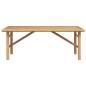 Preview: Couchtisch Braun 110 x 50 x 43 cm Bambus