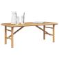 Preview: Couchtisch 110x50x43 cm Bambus