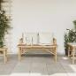 Preview: Couchtisch 110x50x43 cm Bambus
