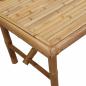 Preview: Couchtisch 110x50x43 cm Bambus