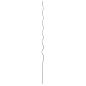 Preview: Spiral Pflanzenstützen 50 Stück 150 cm Stahl