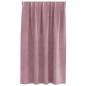Preview: Verdunkelungsvorhänge mit Oberband 2 Stück Dunkelrosa Samt