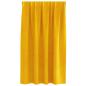Preview: Verdunkelungsvorhänge mit Kräuselband 2 Stück Senfgelb Samt