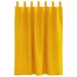 Preview: Verdunkelungsvorhänge mit Hängebändern 2 Stück Senfgelb Samt