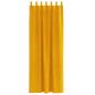 Preview: Verdunklungsvorhänge mit Schlaufen 2 Stück Senfgelb Samt