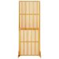 Preview: Sichtschutz für drinnen/draußen 200 cm aus solidem Akazienholz