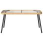 Preview: Couchtisch Natur 90x45x42 cm Poly Rattan