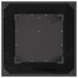 Preview: Feuerstelle Quadrat Schwarz 60x60x30 cm Stahl