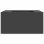 Preview: Feuerschale Quadratisch Schwarz 80x80x40 cm Stahl