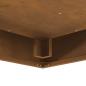 Preview: Feuerstelle Quadrat 80x80x40 cm Wetterfester Stahl
