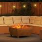 Preview: Feuerstelle Quadrat 80x80x43 cm wetterfester Stahl