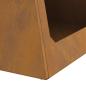 Preview: Feuerstelle Pyramide 50x50x51 cm Wetterfester Stahl