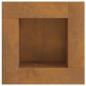 Preview: Feuerstelle Quadrat 80x80x40 cm Wetterstahl
