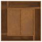 Preview: Feuerstelle Quadrat 80x80x40 cm Wetterstahl