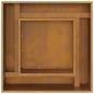 Preview: Feuerstelle Quadrat 80x80x40 cm Wetterstahl