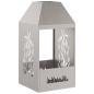 Preview: Feuerstelle 50x50x100 cm wetterfester Stahl