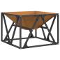 Preview: Feuerschale Quadrat 50x50x35 cm Wetterstahl