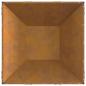 Preview: Feuerstelle Quadrat 80x80x40 cm Wetterstahl