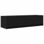 Preview: TV-Schrank Schwarze Eiche 100x31x25,5 cm Holzwerkstoff