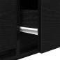 Preview: TV-Schrank Schwarze Eiche 100x31x25,5 cm Holzwerkstoff