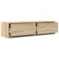 Preview: TV-Schrank Sonoma Eiche 100x31x25,5 cm Holzwerkstoff