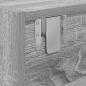 Preview: TV-Schrank Grau Sonoma 100x31x25,5 cm Holzwerkstoff