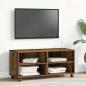 Preview: ARDEBO.de - TV-Schränk 90 x 35 x 40,5 cm Braun Holzwerkstoff