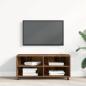 Preview: TV-Schränk 90 x 35 x 40,5 cm Braun Holzwerkstoff
