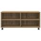 Preview: TV-Schrank Artisan Eiche 90x35x35 cm Holzwerkstoff