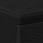 Preview: Nachttische mit Schubladen 2 Stk Schwarz Eiche 30x30x40 cm