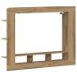 Preview: TV Schrank Wandmontiert Artisan Eiche 152x22x113 cm