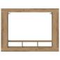 Preview: TV Schrank Wandmontiert Artisan Eiche 152x22x113 cm