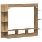 Preview: TV Schrank Wandmontiert Artisan Eiche 152x22x113 cm