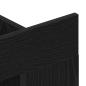 Preview: TV-Schrank Wandmontiert Schwarz Eiche 152x22x113 cm