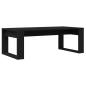 Preview: Couchtisch in Schwarz mit Eiche, 102x50x35 cm aus Holzwerkstoff