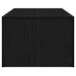 Preview: Couchtisch Schwarz Eiche 102x50x35 cm Holzwerkstoff