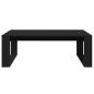 Preview: Couchtisch Schwarz Eiche 100x100x35 cm Holzwerkstoff