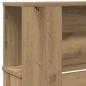Preview: Kopfteil Schrank Artisan Eiche 220x18,5x104,5 cm