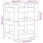 Preview: Küchenwagen Artisan Eiche 60x45x80 cm Ingenieurholz