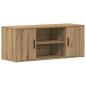 Preview: TV-Schrank Artisan Eiche 100x35x40 cm Spanplatte